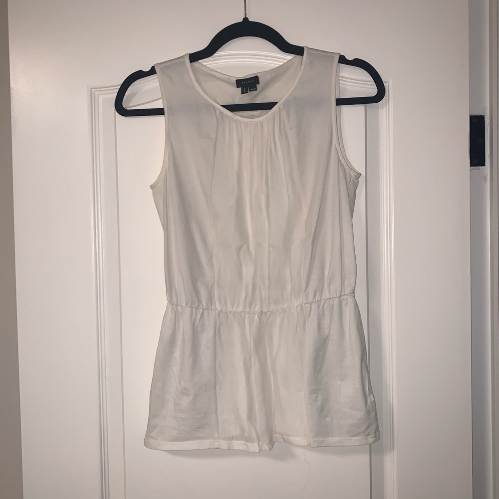 Theory white blouse